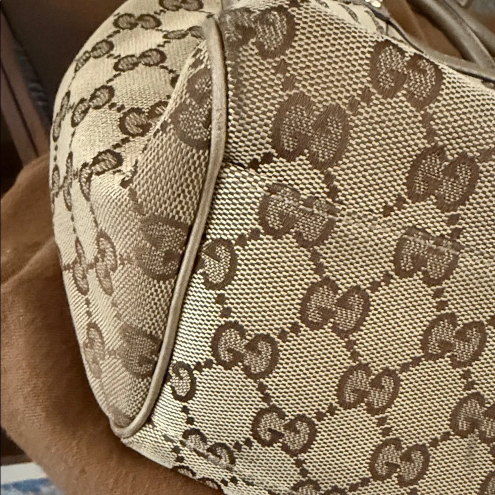 Gucci Monogram Canvas Sukey Medium Tote - Authentic - Picture 9 of 16